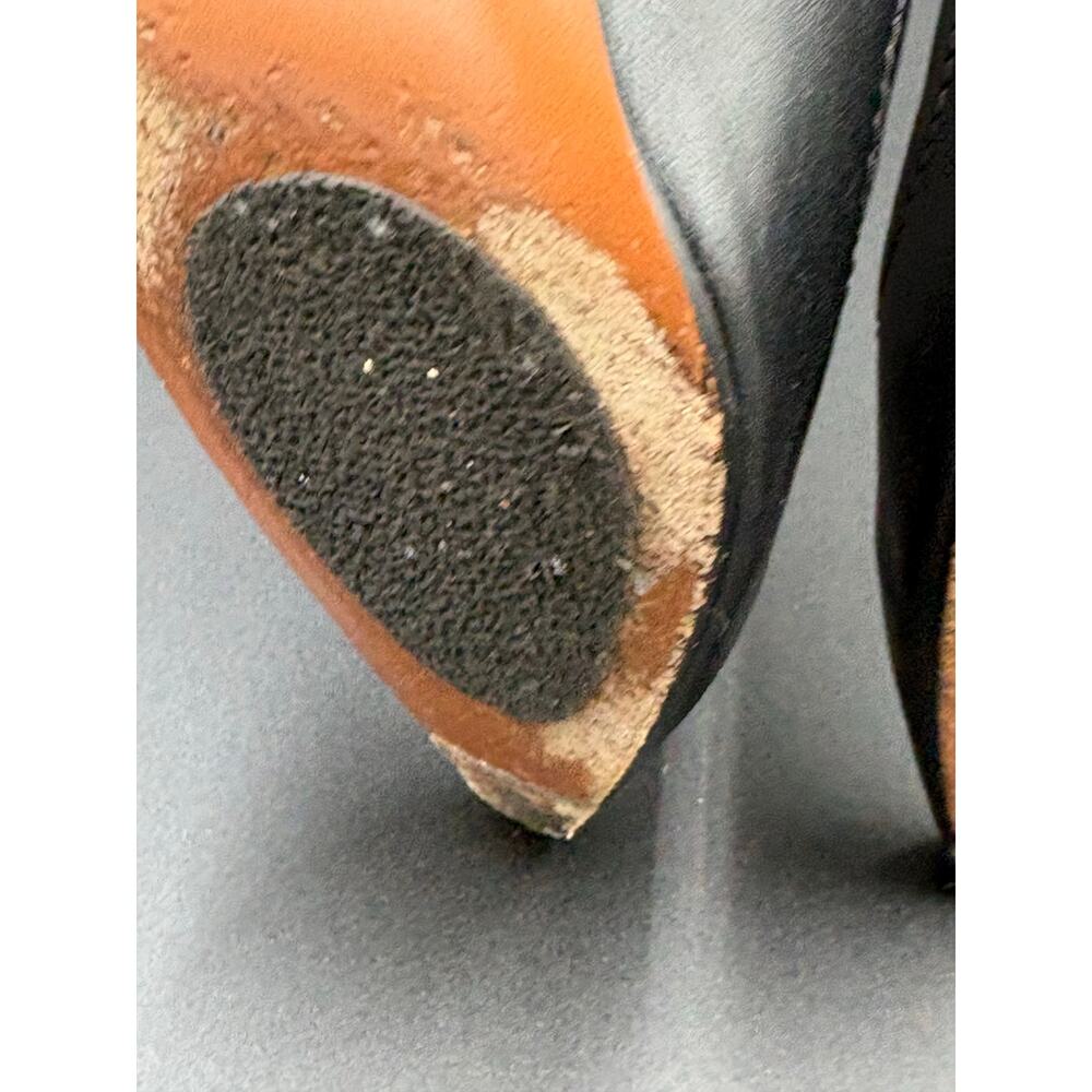 Coach G1807 Black Leather Pointed Toe Pumps Heels Women's Size 7.5B - Picture 10 of 11